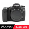 Canon 70D DSLR Camera -Vari-Angle Touchscreen -Video -Wi-Fi