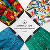 3pack Classic prited Boxers Cotton Mens Underwear Trunks Woven Homme Arrow Panties Boxer with Elastic Waistband Shorts Loose men