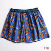 1pcs Homewear Boxer Briefs Men Plus Size Cotton Underwear Male Cartoon Print Loose Sleepwear Shorts Panties Underpant Cuecas