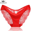 Women's Sexy Lace Panties Seamless Cotton Crotch Breathable Ladies Low-Rise Lingerie Underwear Comfortable Underpants Brief