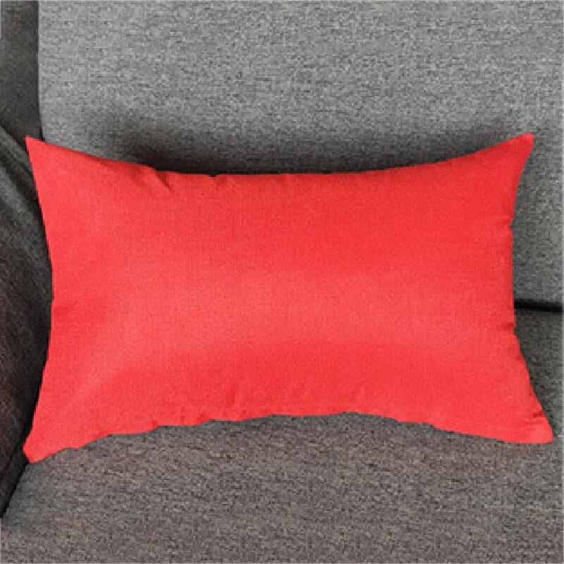 Rectangular Cushion Cover 30x50 Polyester Pillowcase Decorative Sofa Cushions Pillowcover Home Decor Black Yellow Pillow Cases