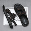 WEH sandals for men 2021 trending summer outdoor leisure non-slip beach luxury sandal high quality soft sole dual-purpose sandal