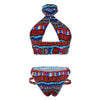 #H30 Sexy Swimwear Women Geometric Print Bikini Set Bathing Suit Women Push up Bikini Padded Bra Swimsuit Swimwear