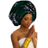 National Decorative Scarf Shawls Women African Cotton Headtie Head Wrap African Traditional Fashion Printed Ankara Headscarf