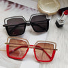 Luxury Square Sunglasses Women Men Alloy Chain Frame Sun Glasses Brand Design Female Shades Ladies Fashion Trending Eyeglasses