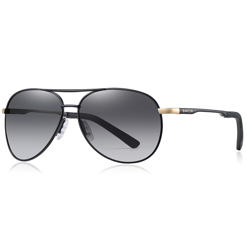 BARCUR Men Gradient Women Sunglasses Polarized Sun glasses for Men Pilot Gafas Oculos De Sol Masculino