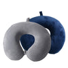 Memory foam u-shaped pillow Slow rebound Neck pillow Nap Airplane pillow travel Cartoon memory u-shaped headrest long trip
