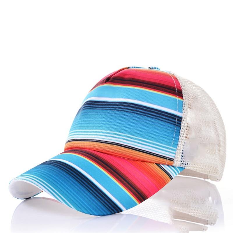 2021 Ponytail Women's Baseball Cap Women Snapback Mesh Trucker Caps Female Summer Bone Black Adjustable Hip Hop Hats Cap - Surprise store
