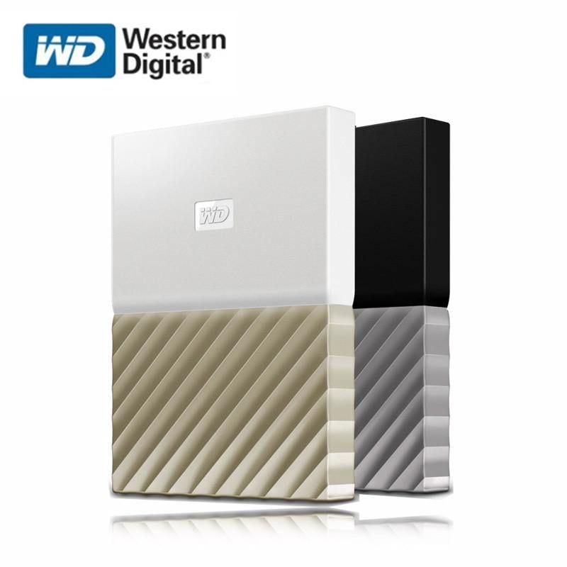 Original WD My Passport Ultra 1TB 2TB 4TB 5TB External Hard Drive USB 3.0 HDD Encryption Harddisk Storage Device - Surprise store