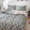 Nordic Style Bedding Set Duvet Cover Pillowcases 3 Pieces Microfiber 150×200 240x220 for Bedroom