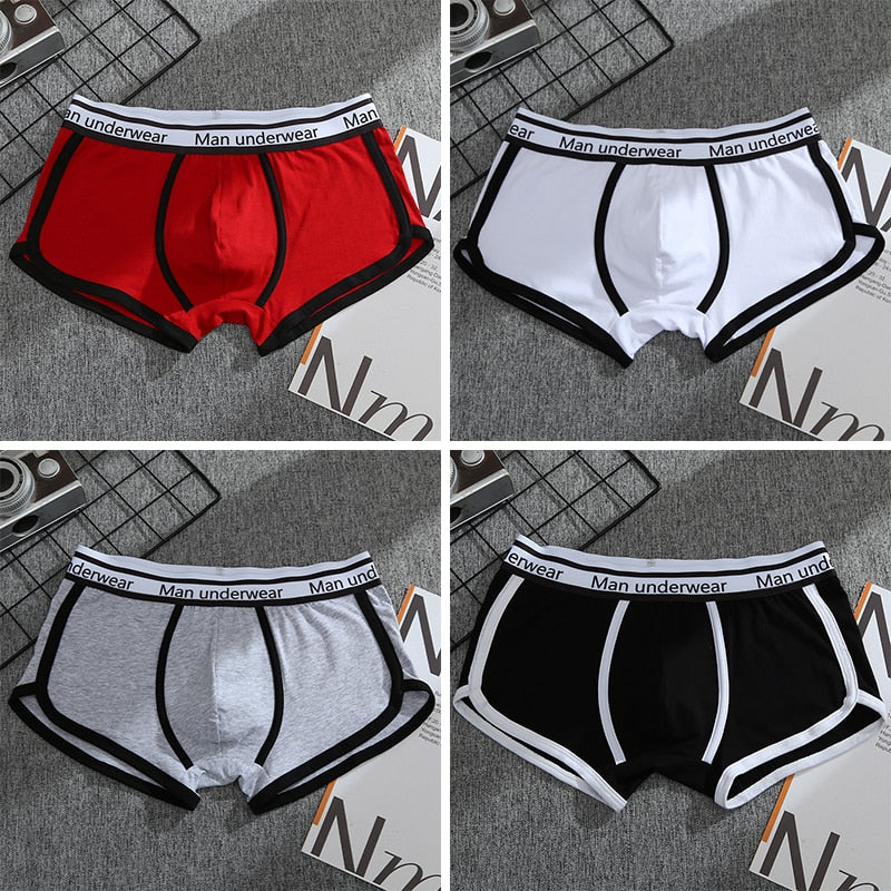 Men Boxers Shorts Underwear Men Home Underpants Printed Men Boxer Cuecas Cotton Soft Male Panties Homme Underwear Men
