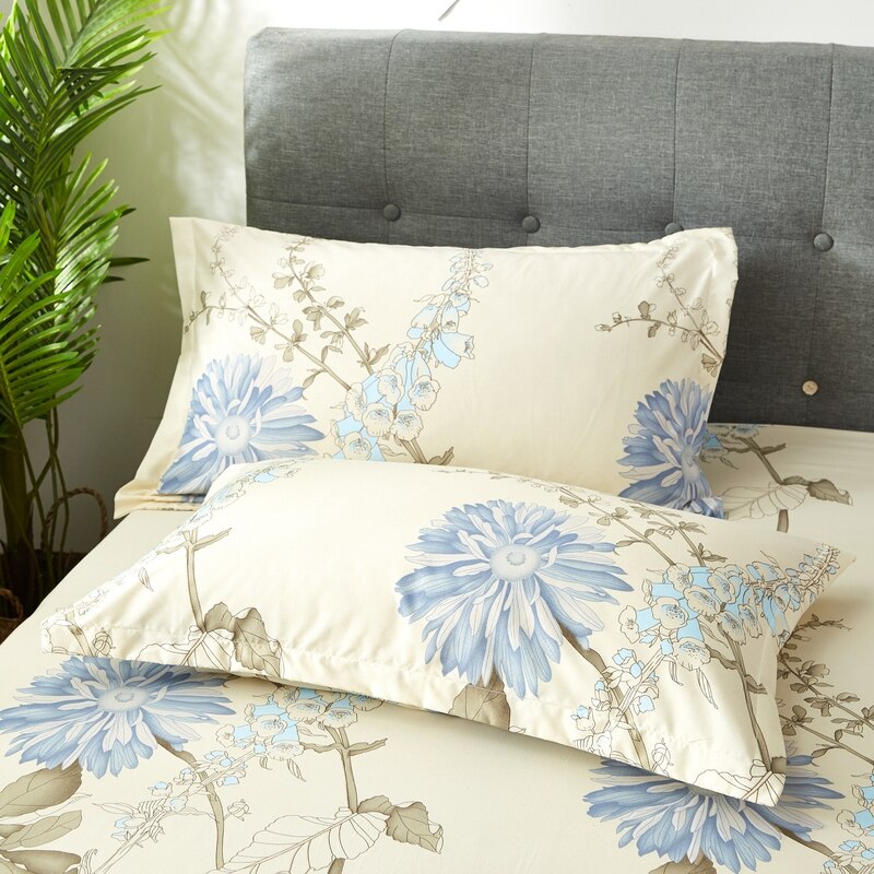 2 PC Aloe Vera Cotton Pillowcase 19 Printing Color Pillow Case Bedding 48X72CM Pillow Cover Dropshipping TXS