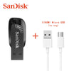 00% Original SanDisk USB 3.0 USB Flash Drive CZ410 32GB 64GB 128GB 256GB Pen Drive Memory Stick Black U Disk Mini Pendrive