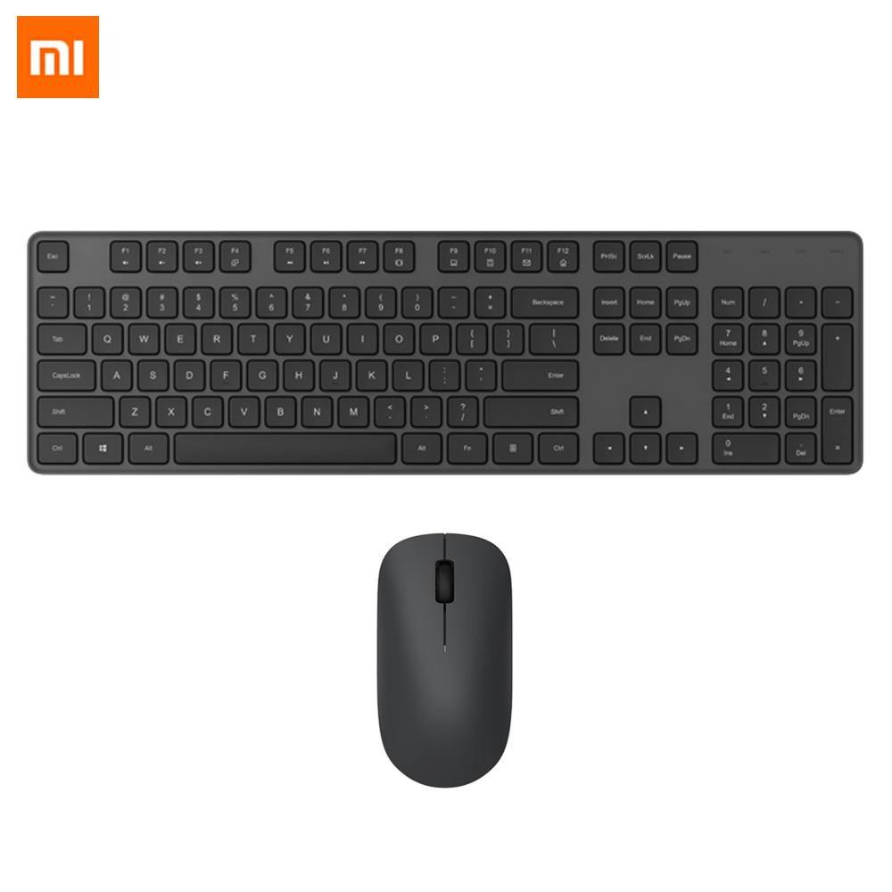 Xiaomi Wireless Keyboard & Mouse Set 2.4GHz Portable Multimedia Full-size Keyboard Mouse Combo Notebook Laptop For Office Home - Surprise store