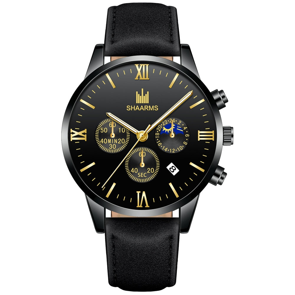 New Top Men Watches Male Calendar Stainless Steel Mesh Casual Quartz Watch Relogio Masculino Men's Business Wristwatch Clock Hot