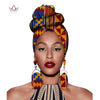 African Headtie Print Headwrap Ankara Wax Fabric 100% Pure Cotton Scarf Kente Scarves Dashiki Printing For Women Lady New Wyb56 - Surprise store