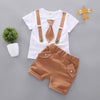 Baby boys clothing sets summer toddler fashion shirt+shorts 2pcs tracksuits for bebe boys newborn baby cotton clothes sets 2020