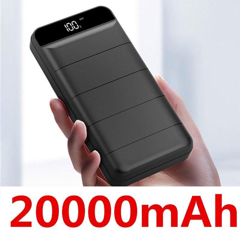 99000mah Power Bank External Battery PoverBank 2 USB LED Powerbank Portable Mobile phone Charger for Xiaomi MI iphone 8 X Huawei - Surprise store