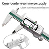150mm Fraction/mm/inch Stainless Steel Digital Vernier Caliper Electronic Metal Pachometer Calibrator Measuring Caliber