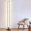 Modern Circular Floor Lamp Acrylic Lampshade Vertical Led Floor Lamp for Living Room Bedroom Standing Lamp European Floor Lamp