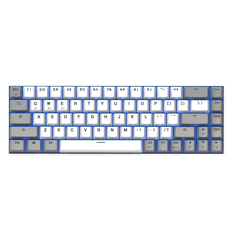 FL ESPORTS 68 Keys Hot Swap Socket Gaming Mechanical Keyboard Kailh box switch inside for PC Laptop Office Work