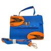 African bag Inclined Shoulder bag High Quality wax material Traditional Ankara Bag Cotton Wax Print material for Woman Bag