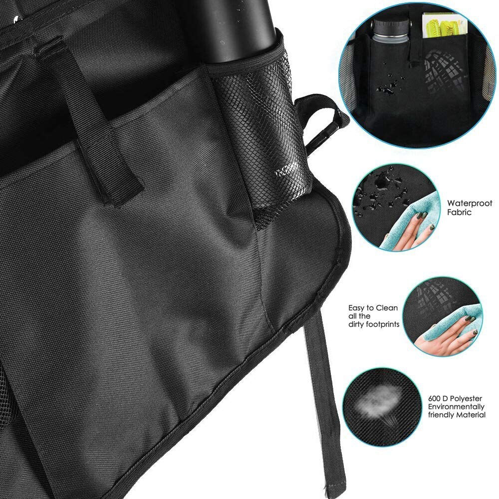 New Arrival Convenient Car Seat Back Organizer Multi-Pocket Storage Bag Box Case Car storage bag Tablet Holder Storage Organizer