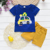 Baby boys clothes sets summer newborn cotton tops+shorts 2pcs tracksuits for bebe boys infant wedding clothing toddler outfits