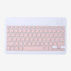 Mini Wireless Bluetooth Keyboard For Tablet iPad iPhone Rubber Keycaps Rechargeable Keyboard For Smartphone Android IOS Windows