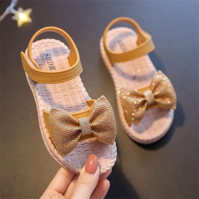 Kruleepo Fashion Casual Sandals Shoes for Girl Cute Summer Outdoor Children Kids Antislip Slipper Shoes