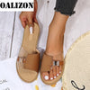 2022 New Sandals Shoes Flip Flops Shallow Open Toe Summer Fashion Women Outdoor Beach Beach Designer Dress Platform Female Shoes