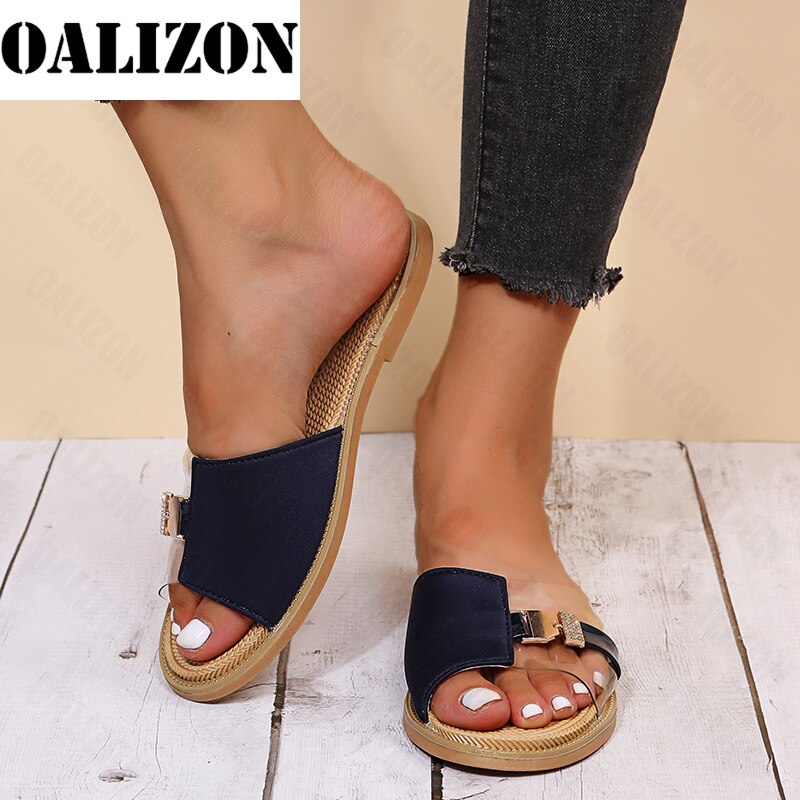 2022 New Sandals Shoes Flip Flops Shallow Open Toe Summer Fashion Women Outdoor Beach Beach Designer Dress Platform Female Shoes