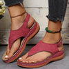 New Women Summer Shoe 2022 Platform Non-slip Sandals Women Closed Toe Wedge Sandals Ladies Light Casual Shoes Large Size