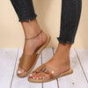 2022 New Sandals Shoes Flip Flops Shallow Open Toe Summer Fashion Women Outdoor Beach Beach Designer Dress Platform Female Shoes