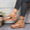 New Women Summer Shoe 2022 Platform Non-slip Sandals Women Closed Toe Wedge Sandals Ladies Light Casual Shoes Large Size