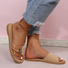 2022 New Sandals Shoes Flip Flops Shallow Open Toe Summer Fashion Women Outdoor Beach Beach Designer Dress Platform Female Shoes