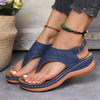 New Women Summer Shoe 2022 Platform Non-slip Sandals Women Closed Toe Wedge Sandals Ladies Light Casual Shoes Large Size