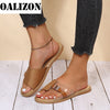 2022 New Sandals Shoes Flip Flops Shallow Open Toe Summer Fashion Women Outdoor Beach Beach Designer Dress Platform Female Shoes