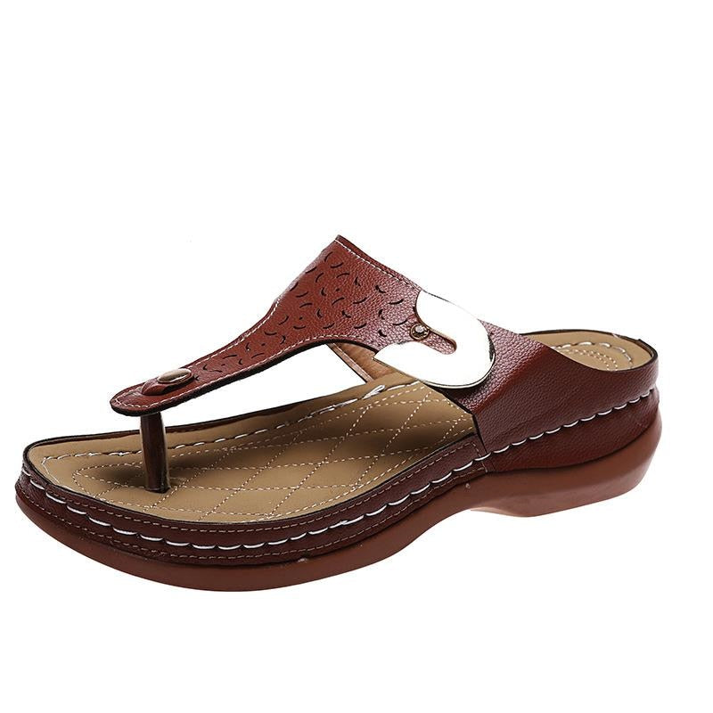 Sandals Elegant Women Expose Toe Sexy Sandals Concise Party Ladies Shoes Toe Flat Women Sandals Zapatos De Mujer Female Footwear