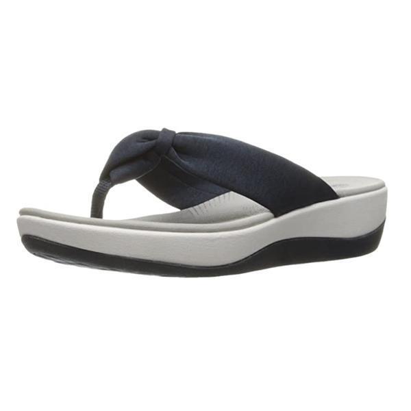 2022 Fashion Women Slippers Elegant Printed Solid Color Ladies Wedge Sandals New Casual Outdoor Beach Slippers Female Flip Flop