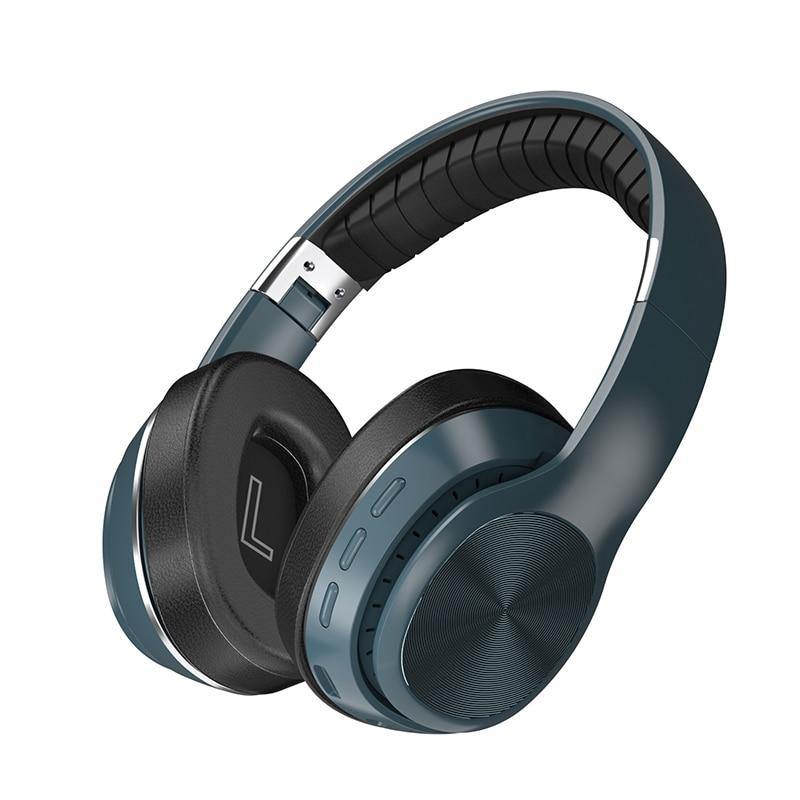 HiFi Wireless Headphones Bluetooth Foldable Headset Support TF Card/FM Radio/Bluetooth Stereo Headset With Mic Deep Bass - Surprise store