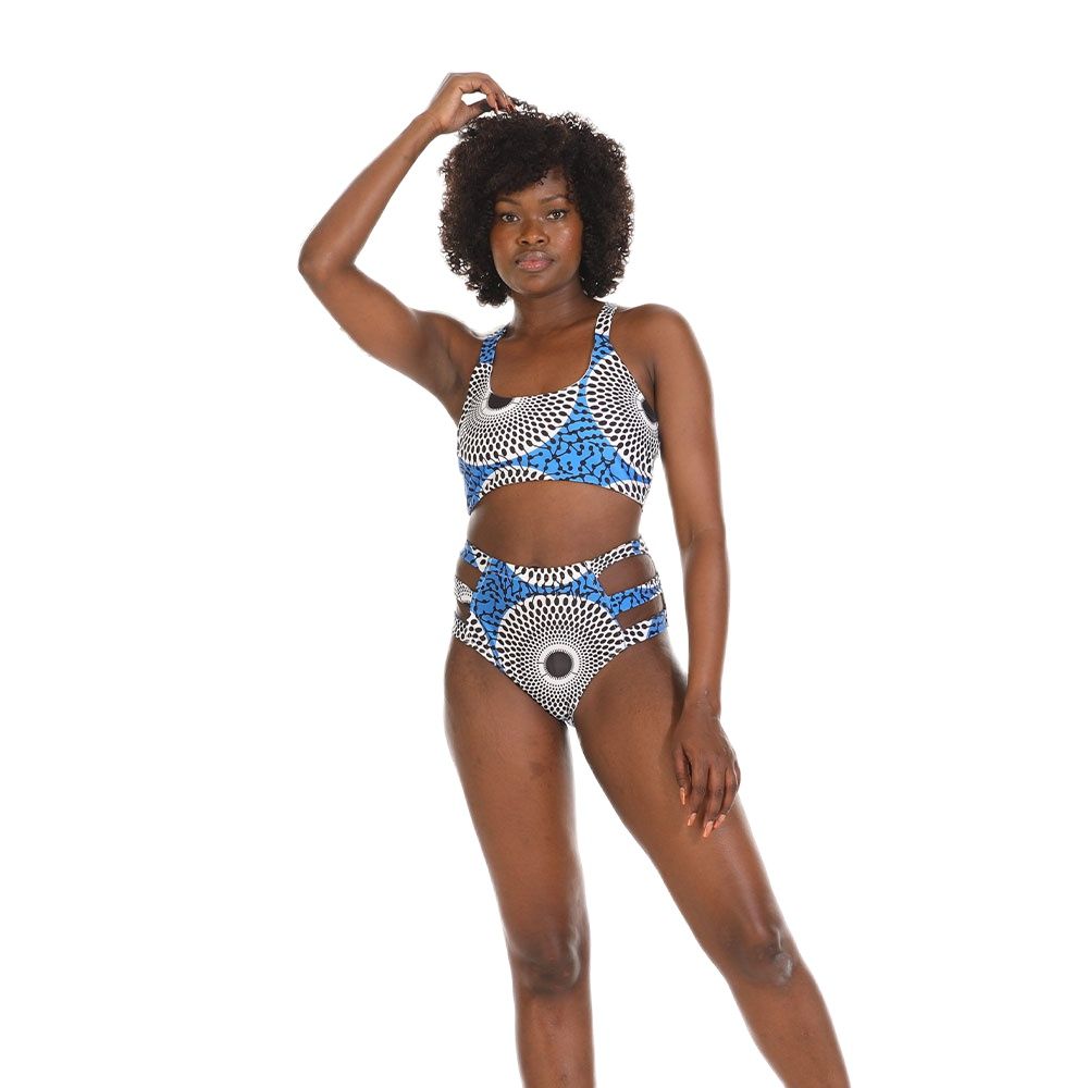 Summer Beach Swimwear Sexy bikinis Set 2021 Ankara printed swimwear women beach Swimsuit Female bikini swimsuit