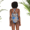 Summer Beach Swimwear Sexy bikinis Set 2021 Ankara printed swimwear women beach Swimsuit Female bikini swimsuit