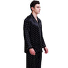 Mens Silk Satin Pajamas Set Pyjamas Set PJS Sleepwear Set Loungewear U.S,S,M,L,XL,XXL,3XL , 4XL