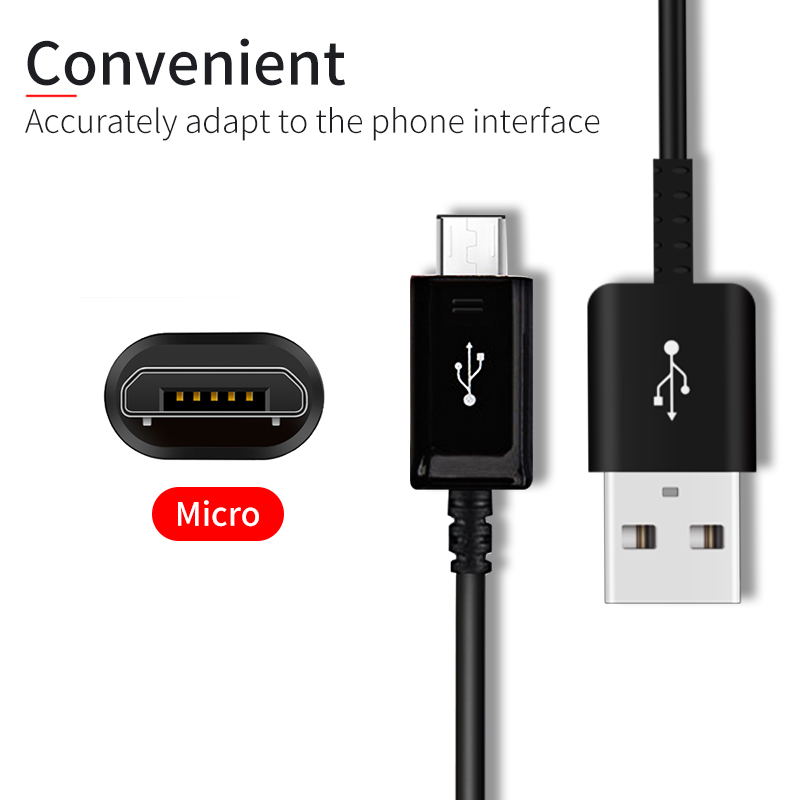 Samsung S6 S7edge Original 2A 1.2m Micro USB Android 1.5m Cable Fast Charging Data Cables Adaptieve for Note2 Note4 Note5 note