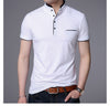 Men Polo Shirts Short Sleeve Solid Polo Shirt Mens