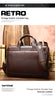 WESTAL men's leather bag men's briefcase office bags for men bag man's genuine leather laptop bags male tote briefcase handbag