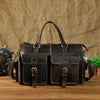 Men Origianl Leather Designer Travel Business Briefcase Heavy Duty Computer Laptop Bag Attache Portfolio Tote Messenger Bag 1097