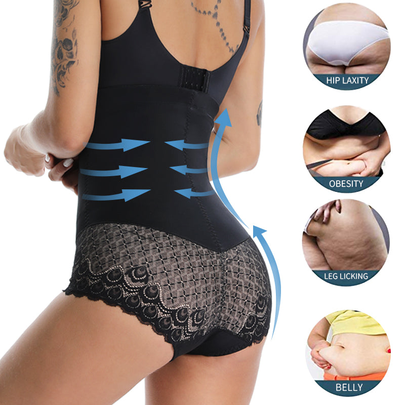 High Waist Shapewear Butt Lifter Tummy Control Panties Body Shaper Woman Slimming Underwear Seamless Briefs Modeling Shorts