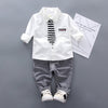 Spring Autumn Baby Boy Clothes Set Children Clothing Sets Sweater fabric Kids Clothes Baby Boys T-shirts+Pants 2PCS Tracksuit